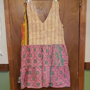 Artisan-made Kantha Cotton Summer Dress